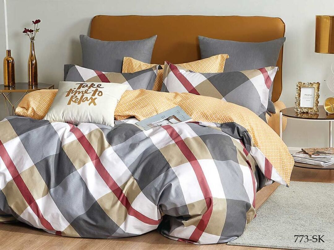КПБ семейный сатин в коробке Satin de Luxe SK Клео <773-SK>
