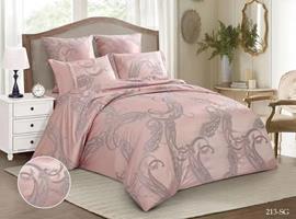 КПБ евро сатин-жаккард Satin Jacquard SG Клео <SG-213>