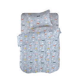 КПБ в детскую кроватку перкаль Wenge baby <972859 Airplanes>