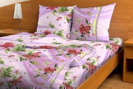 КПБ 1,5сп бязь (125) Реноме <3675-2 Сирень> (арт.35/100)